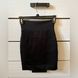 Black pencil skirt